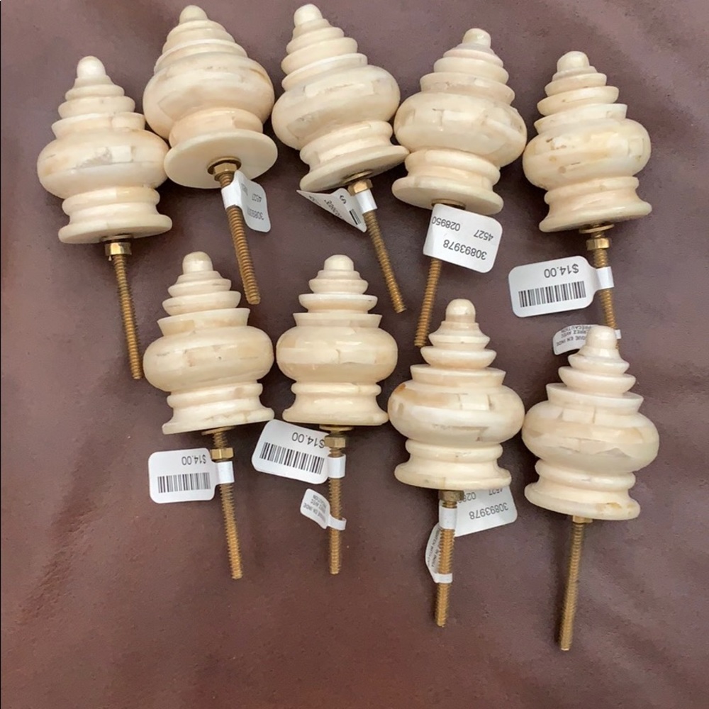 Anthropologie Shell Knobs